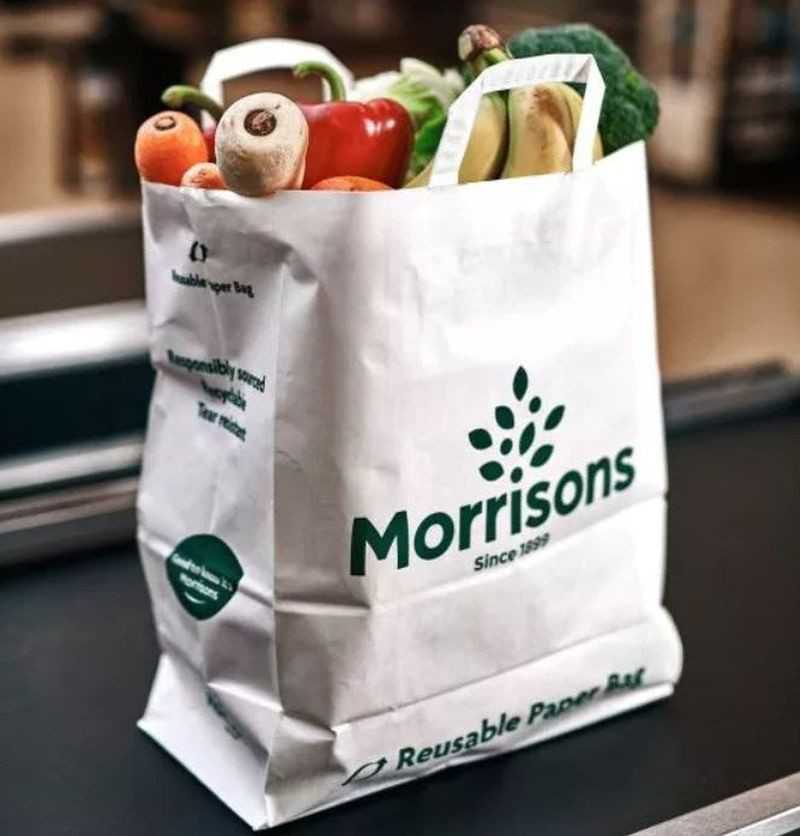 Morrisons zapowiada koniec plastikowych toreb w sklepach