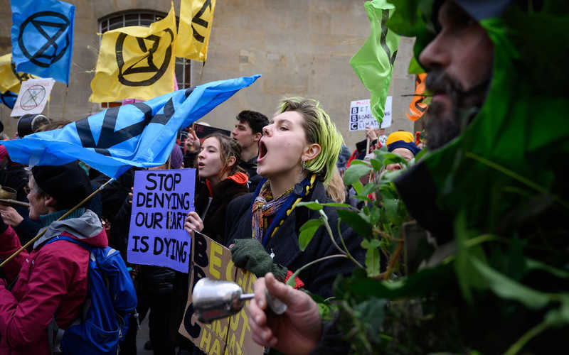 Protesty przeciwko zmianom klimatu zablokują centrum Londynu