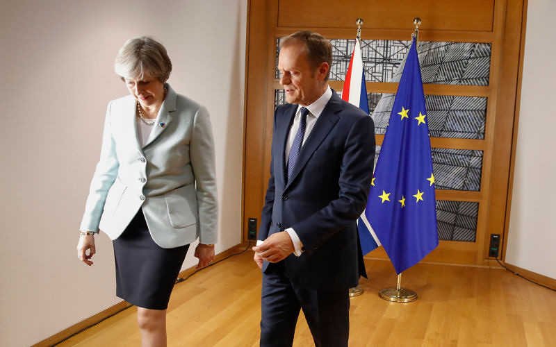 EU Council President Tusk to meet May ahead of Brexit summit