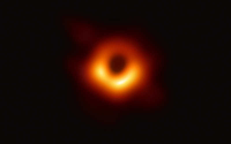 Astronomers reveal first-ever picture of a black hole