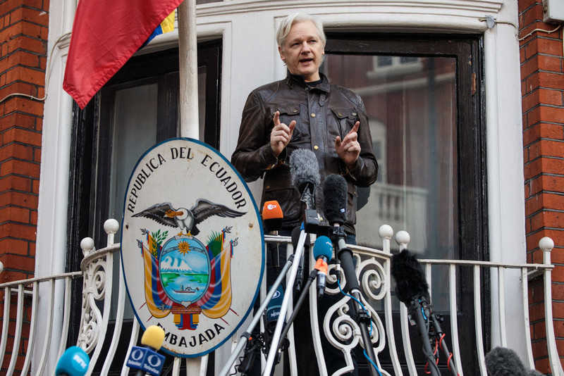 Londyńska policja aresztowała Juliana Assange'a