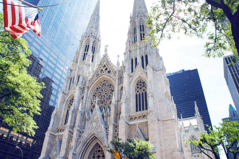 Man held in New York after taking gasoline into St Patrick's Cathedral
