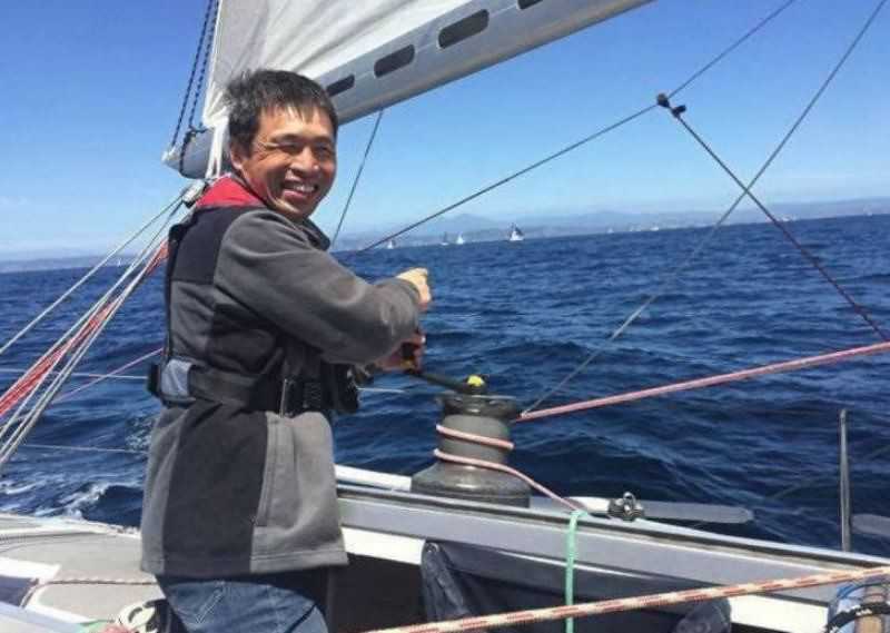Blind Japanese sailor completes non-stop Pacific voyage
