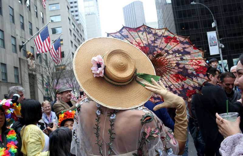 Tightened security measures at the Easter Parade in New York