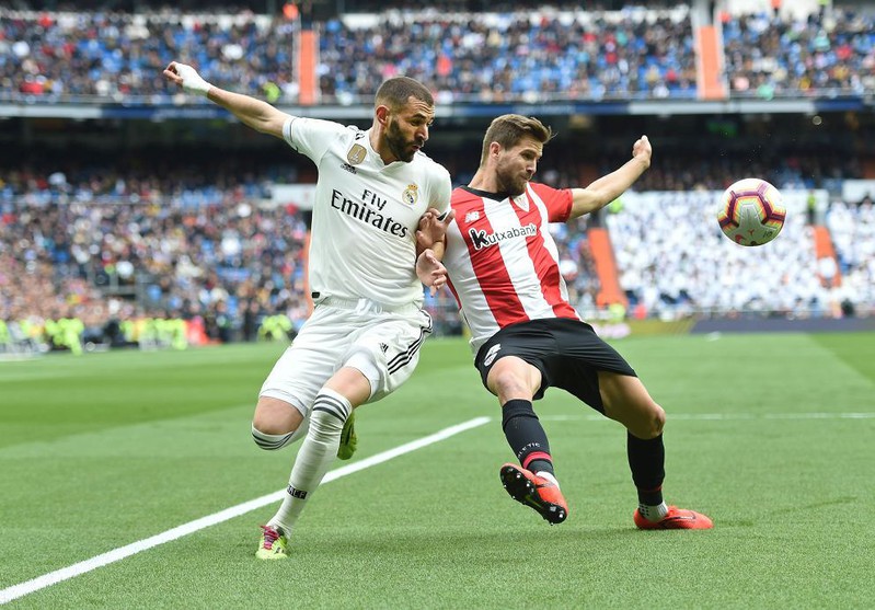 Karim Benzema hat-trick as Real Madrid beat Athletic Bilbao 