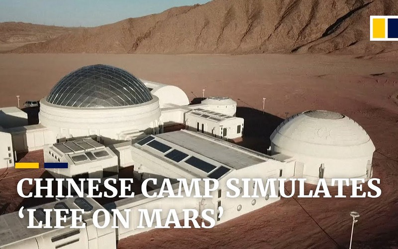 Back on Earth, China's Mars simulation base greets first visitors