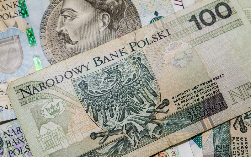 The banknote in Poland remains on average over a year