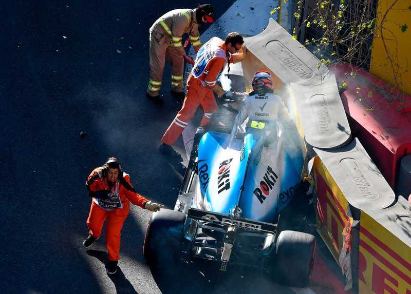 Robert Kubica: Baku qualifying crash shows I must leave more margin