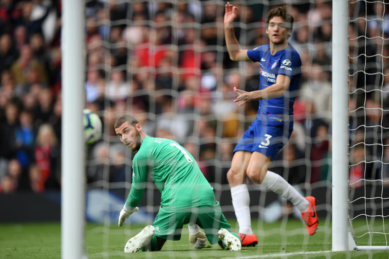 David de Gea's blunder hands Chelsea a point at Manchester United