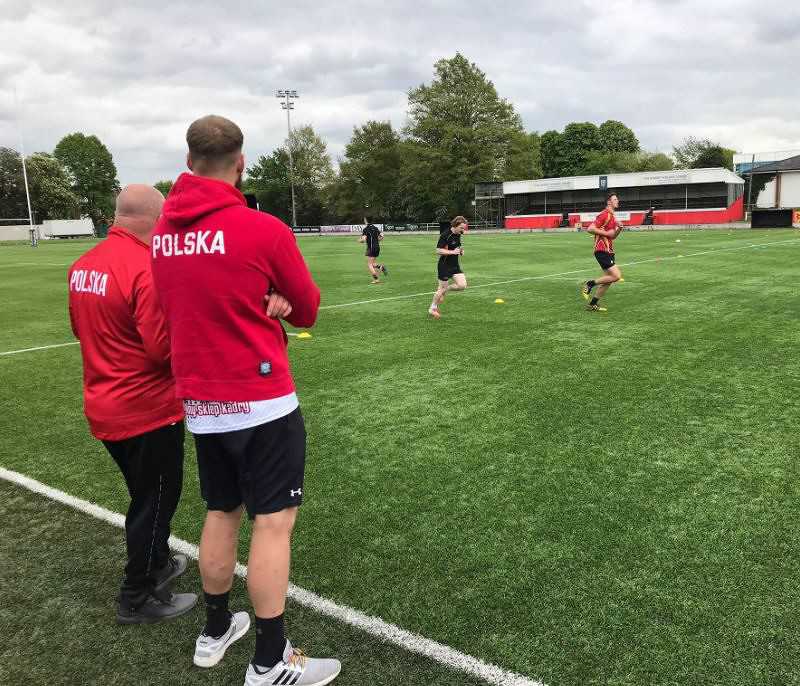The Polish Rugby Union is looking for players in the national team in London