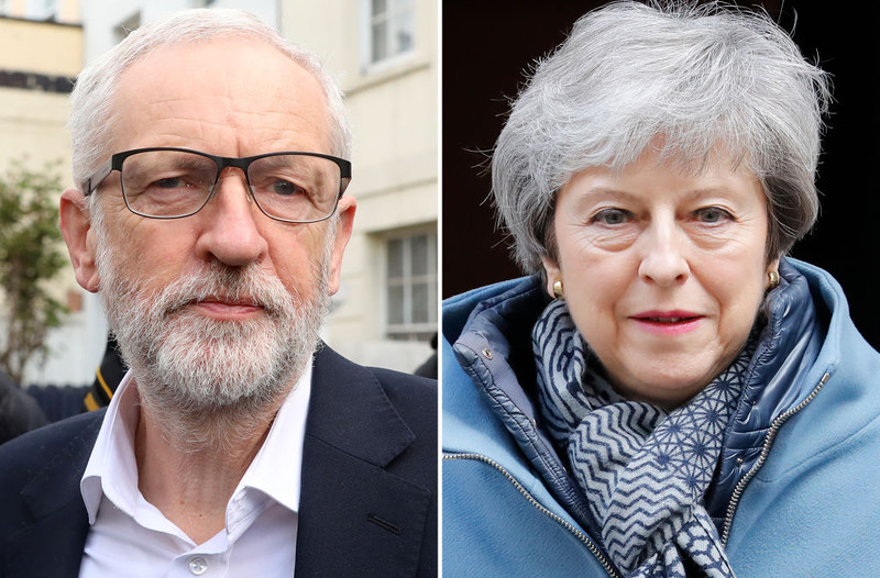May appeals to Corbyn for an agreement on the Brexit case