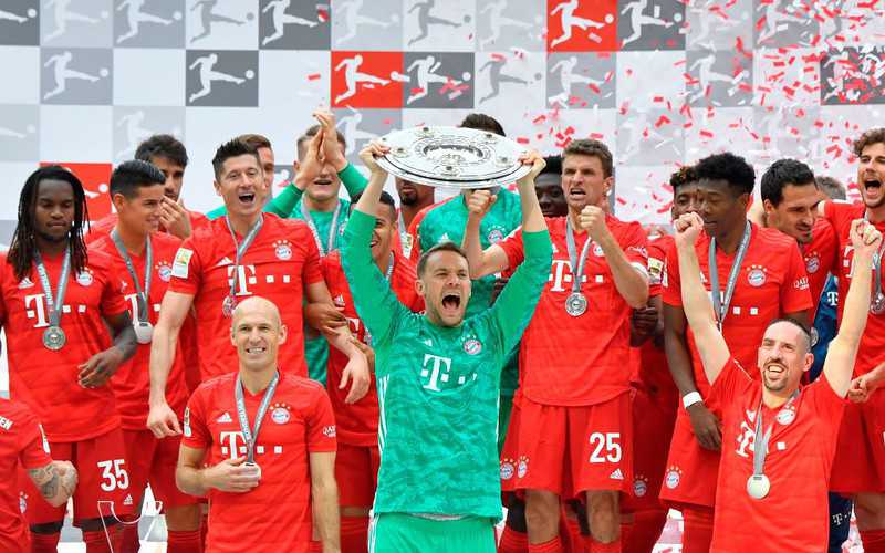 Bayern Munich crowned Bundesliga champion