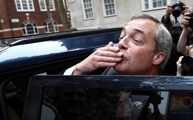 New poll puts Farage well ahead in Euro elections