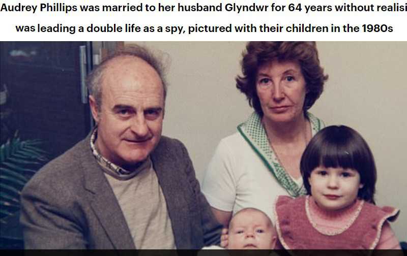 Po śmierci męża odkryła, że był brytyjskim szpiegiem