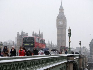 Śnieg w Londynie? Bądźcie gotowi