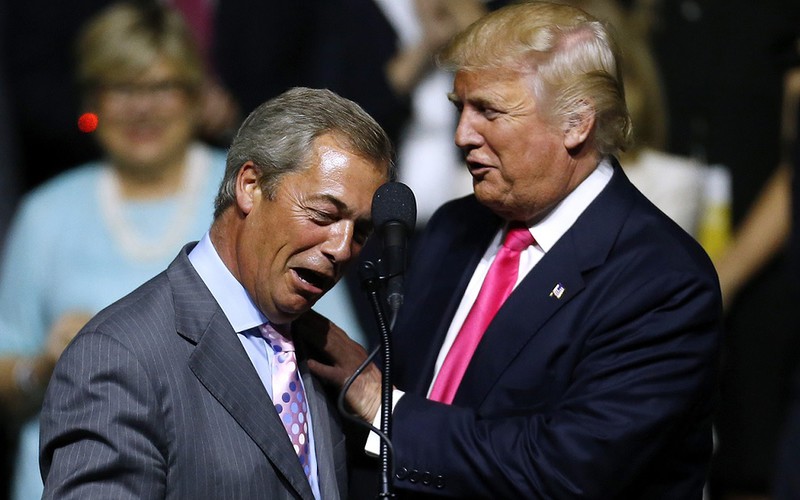Trump: Farage powinien negocjować Brexit z UE 