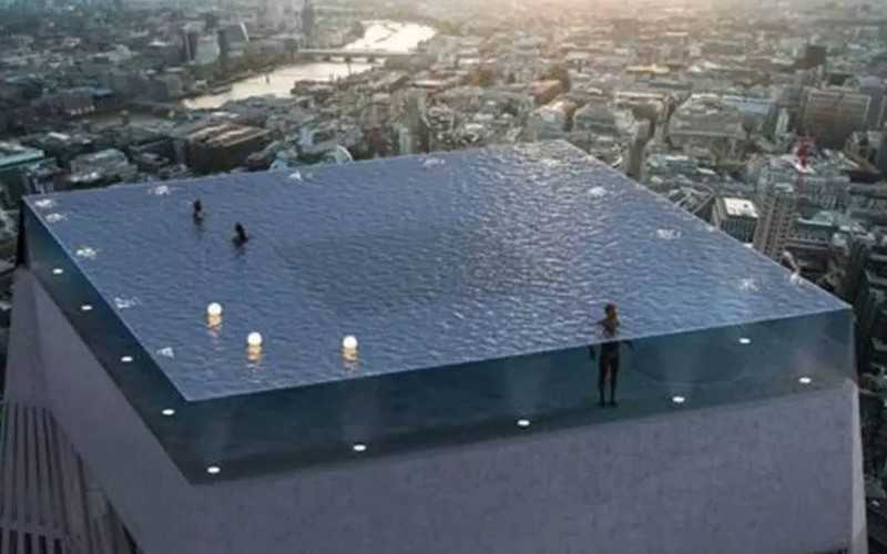 Londyn: Pierwszy na świecie basen na wieżowcu z widokiem na miasto