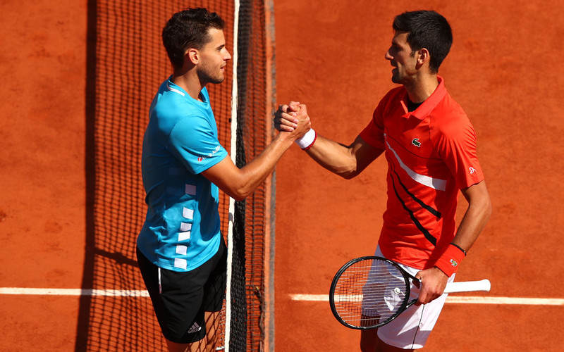 French Open: Djokovic przegrał z Thiemem w półfinale