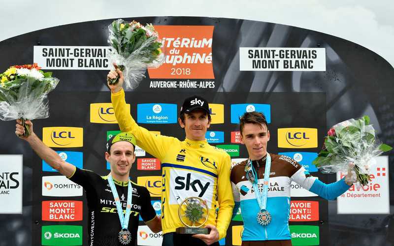 Criterium du Dauphine: Van Aert won the stage again, Yates still a leader