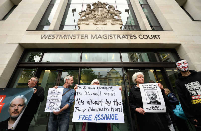 Assange extradition hearing set for February 2020
