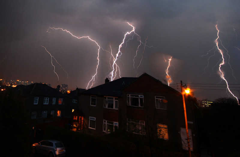 Britain braced for tornadoes after night of thunderstorms and floods