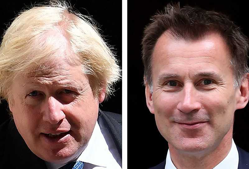 Jeremy Hunt tells Boris Johnson 'don't be a coward' over scrutiny