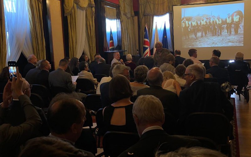 The premiere of the film about Polish pilots and memorabilia after them at RAF Northolt