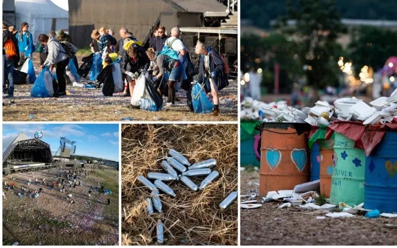 Glastonbury 2019 clear-up shows not everybody got the memo about the environment 