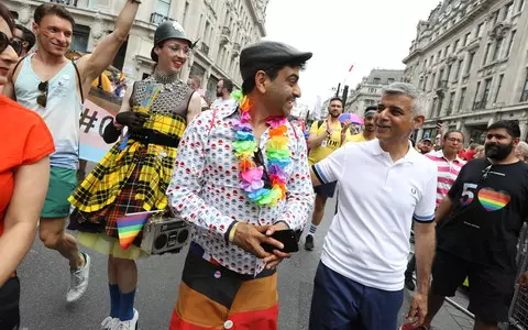 Jubileuszowa parada Pride w Londynie