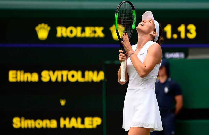Halep beats Svitolina in straight sets to reach final