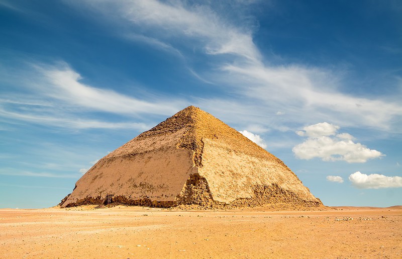 Egypt opens Sneferu's 'Bent' Pyramid in Dahshur to public