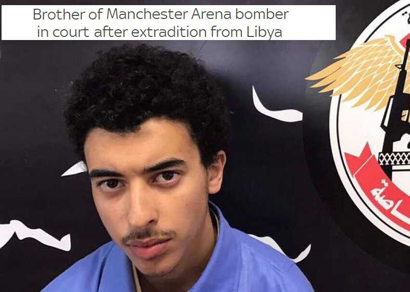Brother of Manchester Arena bomber in court after extradition from Libya
