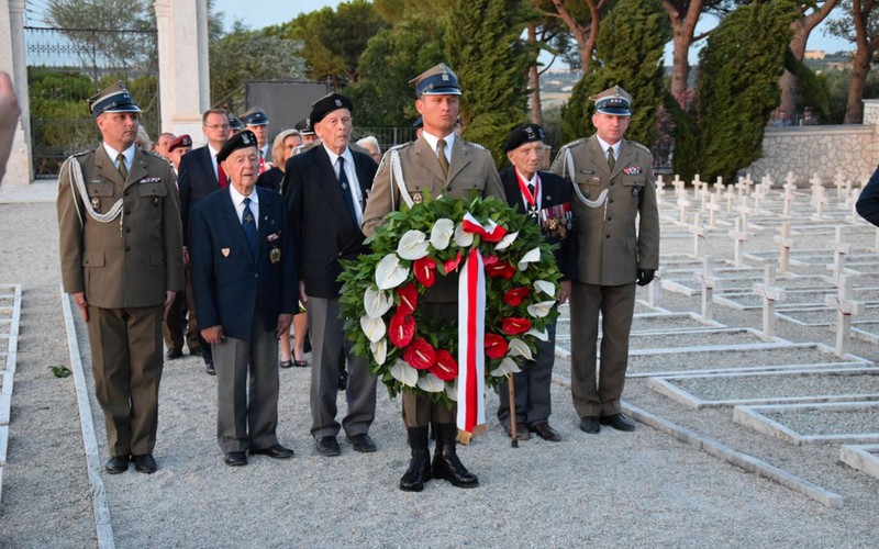 Italy: 75th Anniversary of the liberation of Ancona. The soldiers of General Anders fought for free 