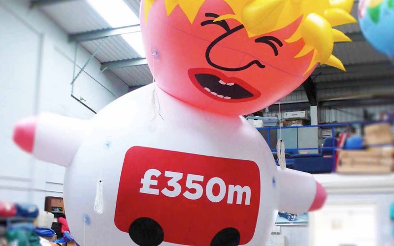 'Boris blimp' to fly over London in protest of his over-inflated ego