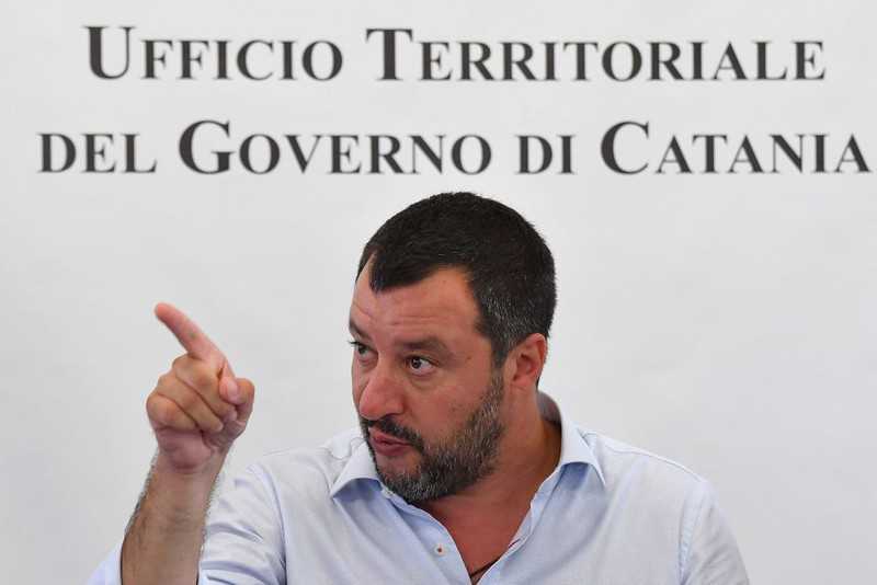 Matteo Salvini: "Italy is no longer a refugee camp"