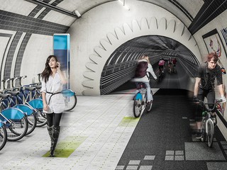 Londyn: Ścieżki rowerowe w tunelach metra?