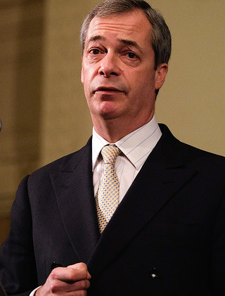Farage "uwięziony" w biurze Ukip