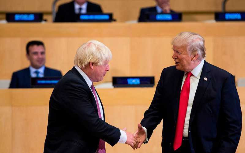 Johnson i Trump rozmawiali o Brexicie. "To wielka szansa dla obu krajów"