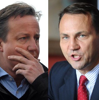 Brytyjczycy nie chcą imigrantów, a Sikorski sprzecza się z Cameronem 