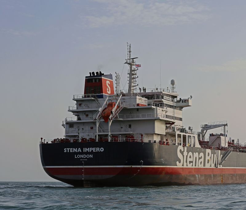 BP will not resume the cruise of its tankers across the Strait of Hormuz