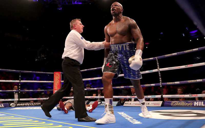 Dillian Whyte provisionally suspended by WBC over drugs test findings