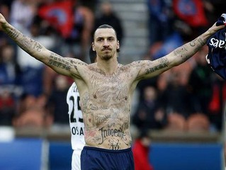 Zlatan Ibrahimovic: new tattoos were to draw attention to world famine