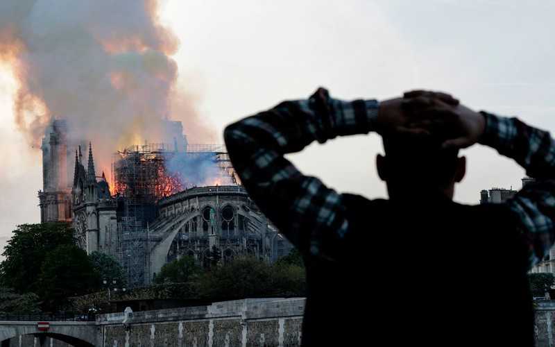 Work on Notre Dame halted as concerns rise over lead pollution