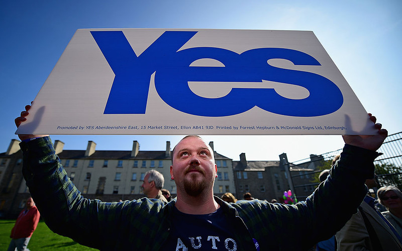 Majority of Scots now in favour of independence, finds poll 