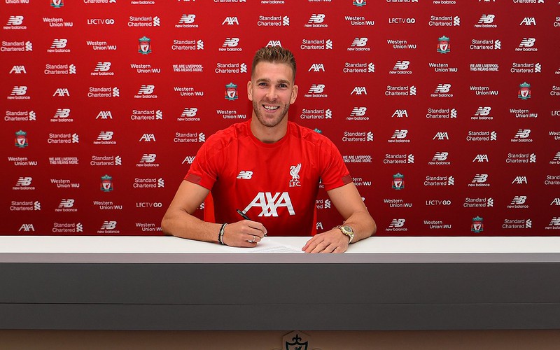 Liverpool FC complete signing of goalkeeper Adrian 