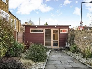 Yours for £280 000: this 'bright and airy one bedroom house' in Forest Hill