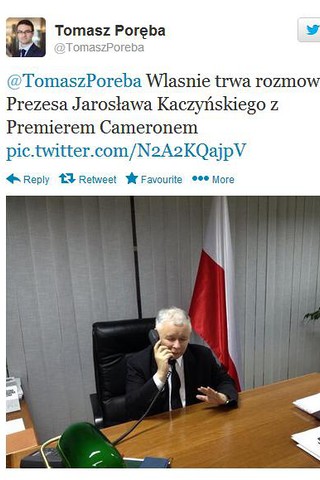 Cameron na linii z Kaczyńskim: "Jestem pełen uznania dla Polaków"