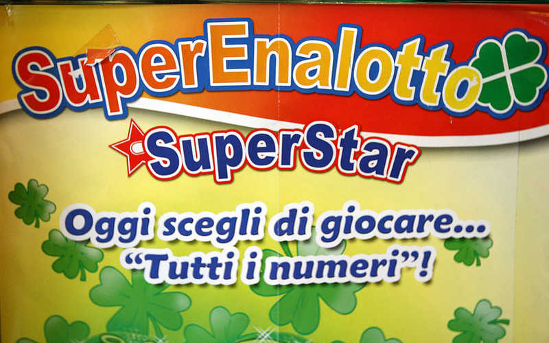 Italy: Record win in Superenalotto