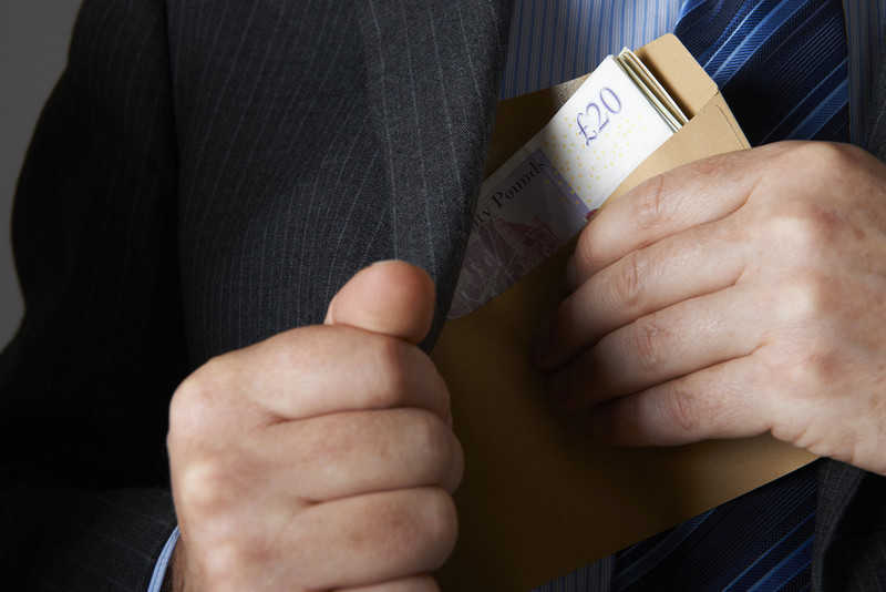 Your boss has had a paycut, but they're still earning 120 times more than you