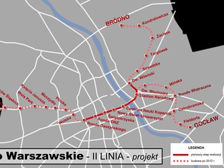 Otwarcie II linii warszawskiego metra w ten weekend?